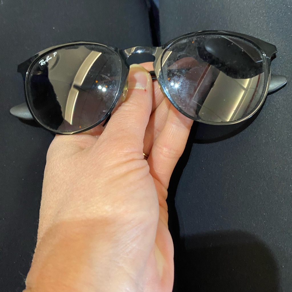 Ray Ban Rb 3539 Erika Polarized Sunglasses, 002/T3 Black